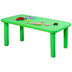 Kids Colorful Plastic Table and 4 Chairs Set - Color: Multicolor - Minihomy