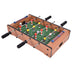 20 Inch Indoor Competition Game Soccer Table - Color: Brown - Minihomy