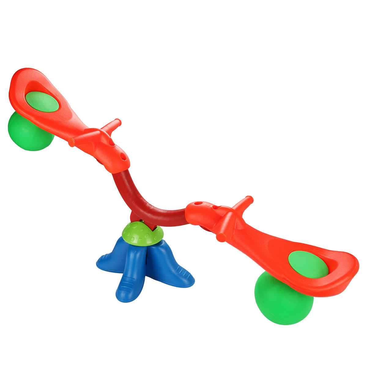 Kid's Seesaw 360 Degree Spinning Teeter - Color: Red - Minihomy