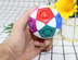 Decompression Soccer Rainbow Ball Magic Cube 12-hole Intellectual Toys - Minihomy