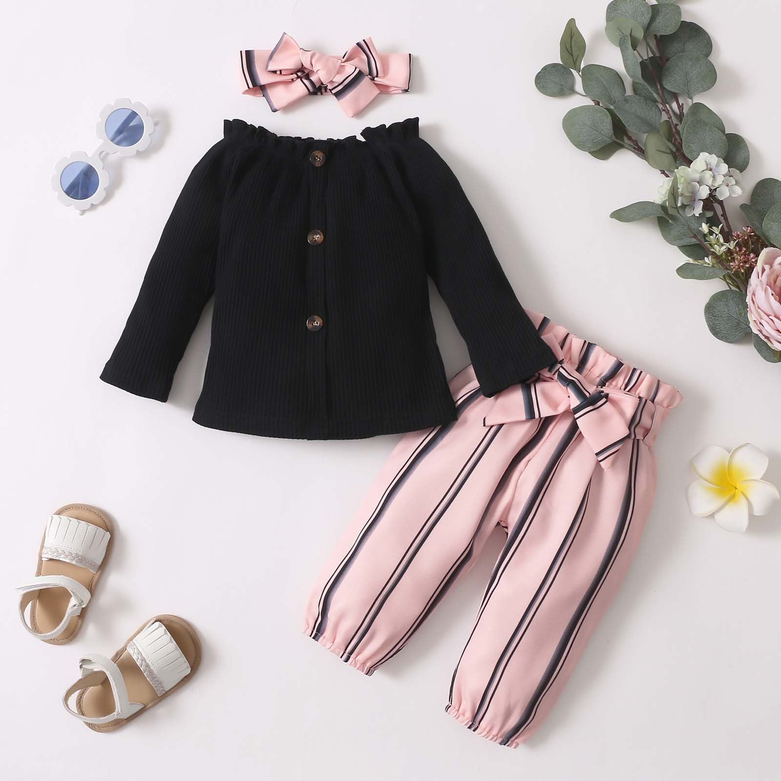 Newborn Baby Clothes Set Toddler Girl Outfits