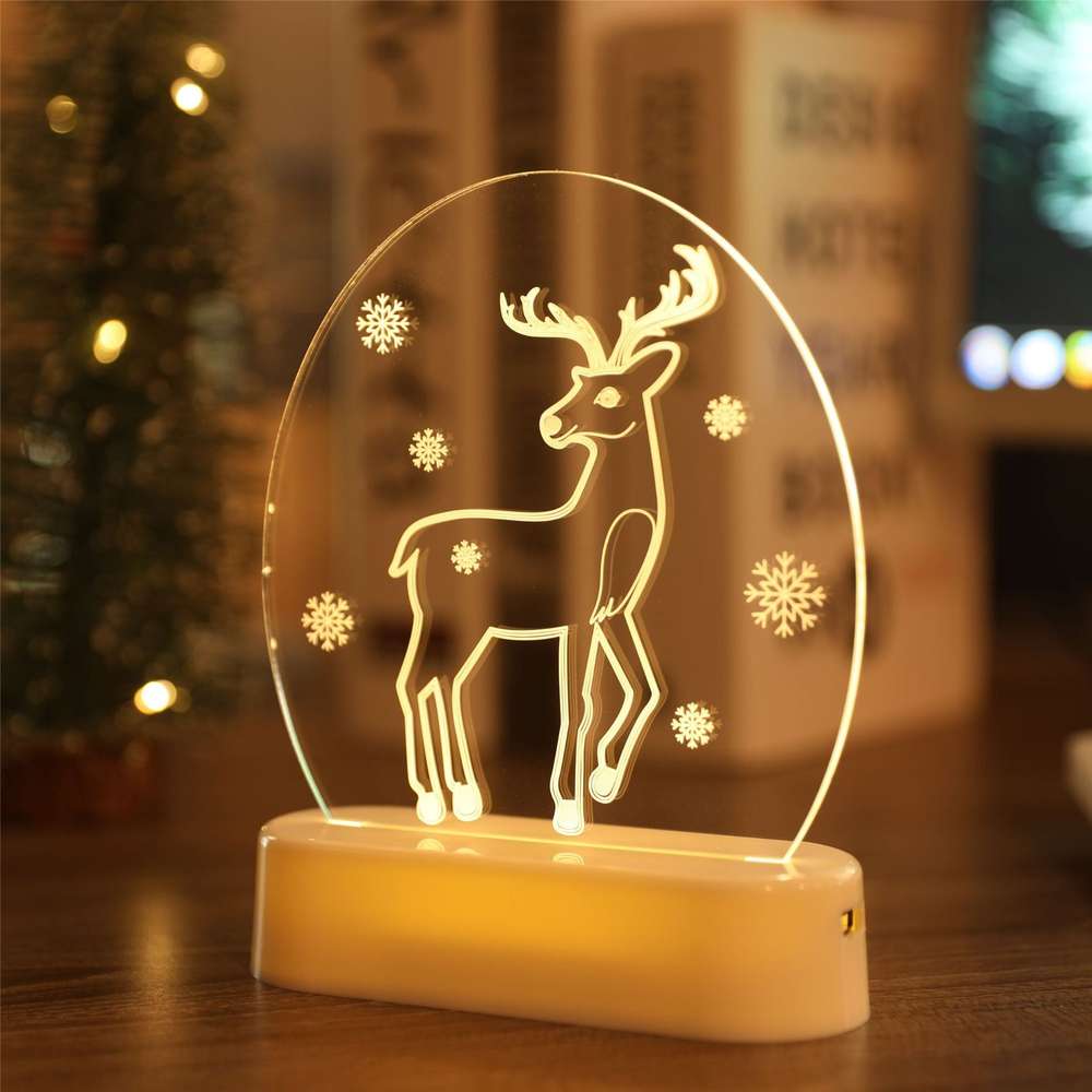 Christmas Bedside Night Light - Minihomy