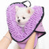 Dogs Cats Towels Super Absorbent Dog Bathrobe Microfiber Bath Towels Quick-Drying Cat Bath Towel For Pets Towel Dog Towels