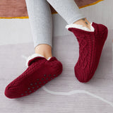 Winter Woolen Socks Women Thicken Warm Home Bedroom Socks Slippers Men Non-slip Foot Warmer Snow Socks