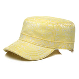 Three-dimensional Jacquard Women's Flat Hat