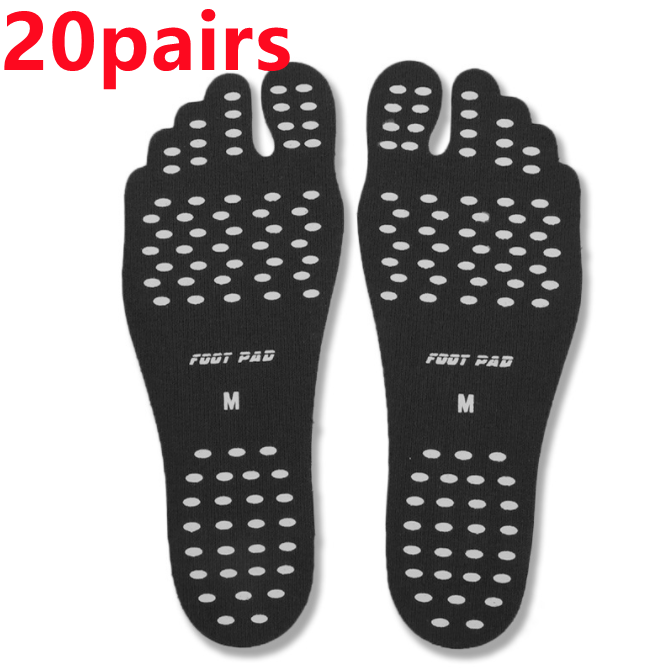 Beach Shoe Invisible Sticker Adhesive Pool Barefoot Anti-slip Pads Men Women - Minihomy