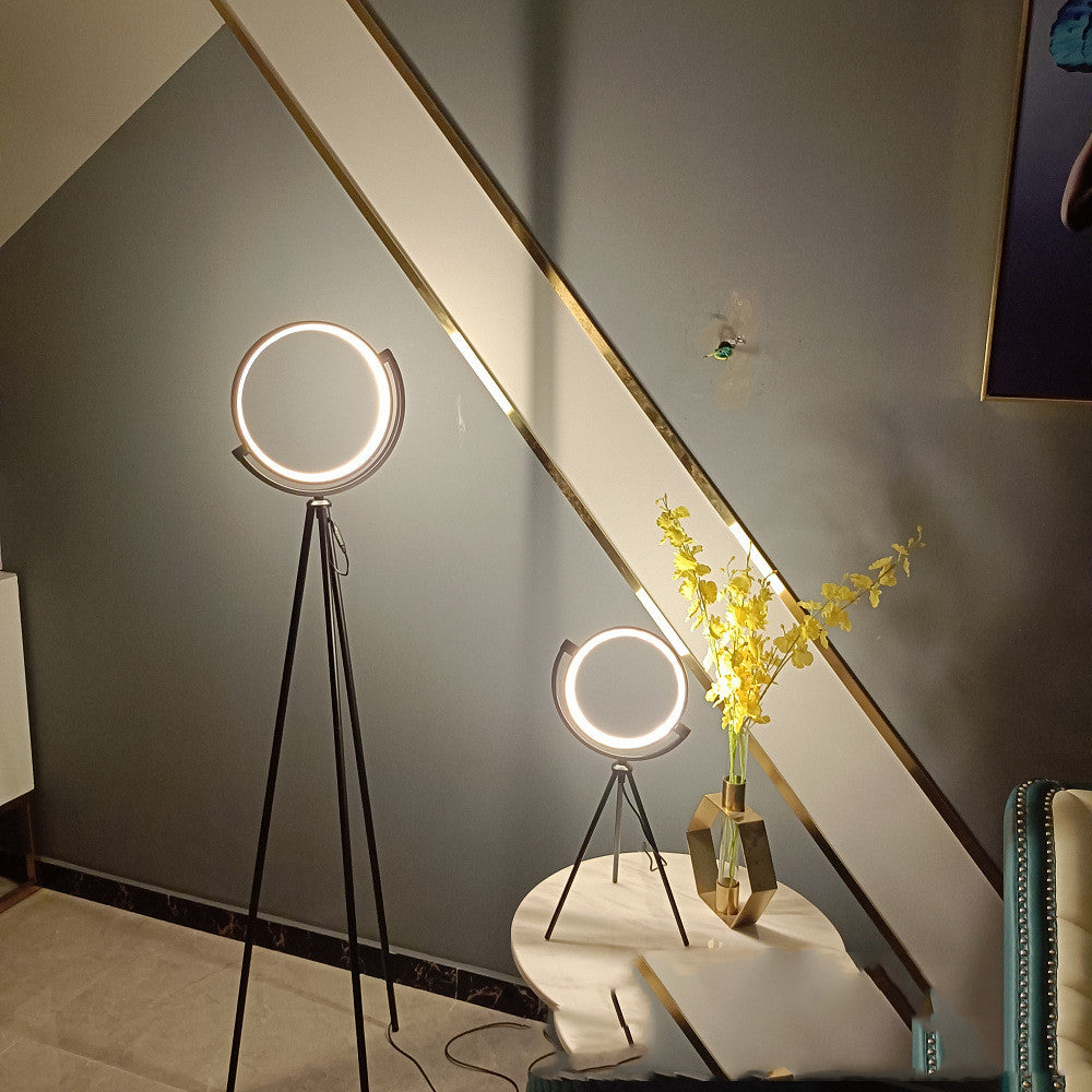 LED Light Supplementary Aluminum Floor Lamp Study Decorative Lamp - Minihomy