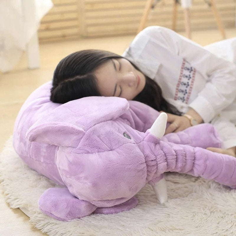 Elephant Doll Plush Toy Elephant Pillow Baby Comfort Doll - Minihomy