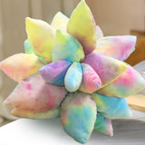 Lifelike Succulent Plants Plush Stuffed Toys Soft Doll Creative Potted Flowers Pillow Chair Cushion For Girls Kids Gift - Minihomy