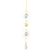 Crystal Sun Catcher Moon Star Wind Chime Pendant - Minihomy