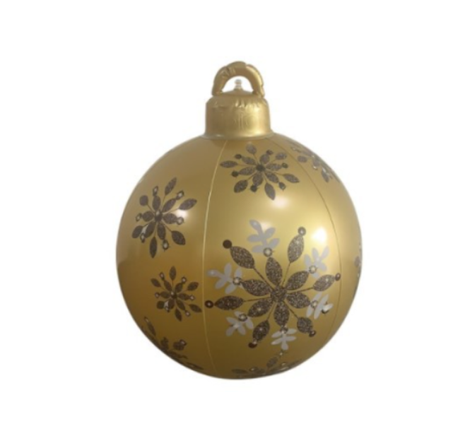 Christmas Ornament Ball Outdoor Inflatable Decorated Ball - Minihomy