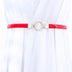 Adjustable Pair Buckle Dress Small Belt - Minihomy