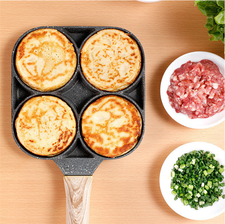 Non-stick Egg Dumpling Pan Breakfast Egg Burger Frying Pan - Minihomy