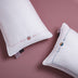 Fiber Lovers Neck Guard Soft And Comfortable Embroidered Single And Double Pillow