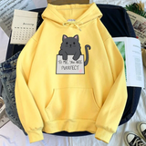 Girls Blank Solid Color Hoodie Sweater