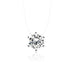 Multi-claw Diamond Zircon Pendant Necklace - Minihomy