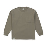 Solid Color Oversize Long-sleeved T-shirt Men