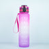 Transparent Flask Water Bottle 1000ml Bottled Bpa Free Infuser Plastic Milk Sports Clear Water Bottle - Minihomy