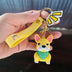 Cartoon French Fighting Dog Car Keychain - Minihomy