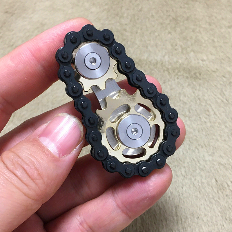 Chain toothed flywheel finger top - Minihomy