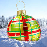 Christmas Ornament Ball Outdoor Inflatable Decorated Ball - Minihomy