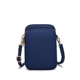 Compact Crossbody Bag with 3 Layers of Pockets - Perfect for Outdoor Daily Use