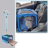 Pet Travel Carrier Portable Bag With Locking Safety Zippers - Minihomy