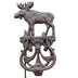 European Retro Nostalgic Cast Iron Crafts Retro Elk Door Knock