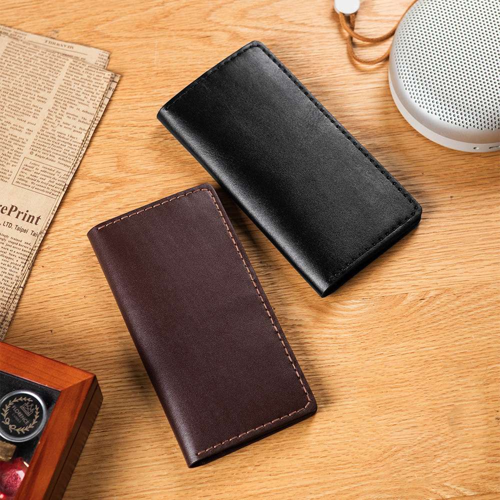 Diy Handmade Material Bag Cowhide Men's Long Wallet - Minihomy