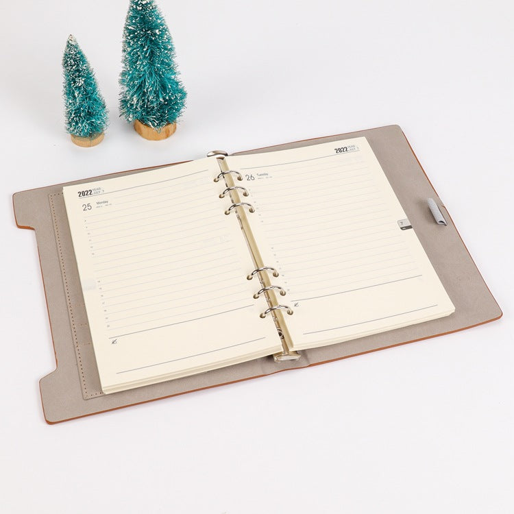 Loose-leaf Notebook Inner Pages With Monthly Plan - Minihomy