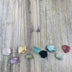 Natural Crystal Stone Pendant Necklace Irregular - Minihomy