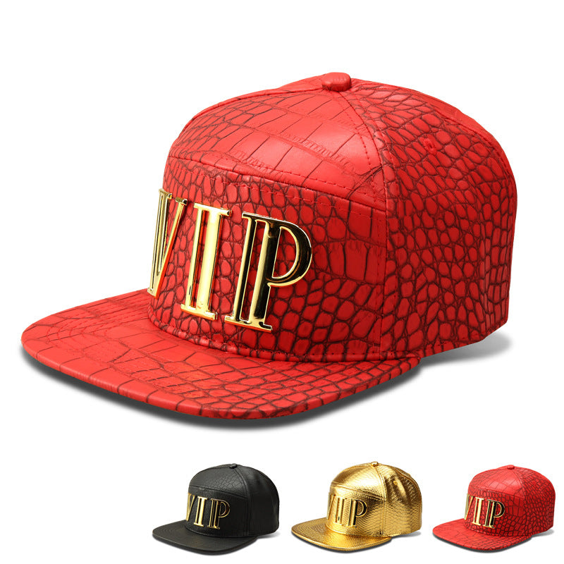 Letter Vip Tide Flat-edge Hipster Hip-hop Hat