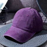 Washed Baseball Caps For Men And Women Outdoor Distressed Sun Hats