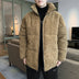 Corduroy Padded Jacket Men Winter Thickening - Minihomy