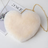 Love Bags For Women Plush Chain Shoulder Bags