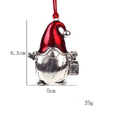 Metal Snowman Pendant Christmas Home Decoration