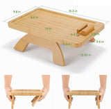 Bamboo Sofa Tray Home Decor Portable Folding - Minihomy