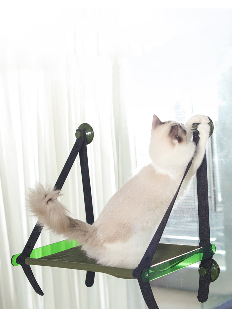 Cat Hammock Cat Litter Pet Bed Cat Hanging Litter Suction Cup Type Window Sill Cat Swing - Minihomy