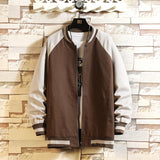 Men Casual Color Block Jacket - Minihomy