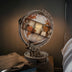 Wooden Assembled Globe Model Office Desktop Decoration