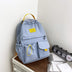 Nylon Backpack School Bag Junior High School Student Bags - Minihomy