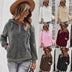 Casual Women's Warm Loose Solid Color Sweater - Minihomy