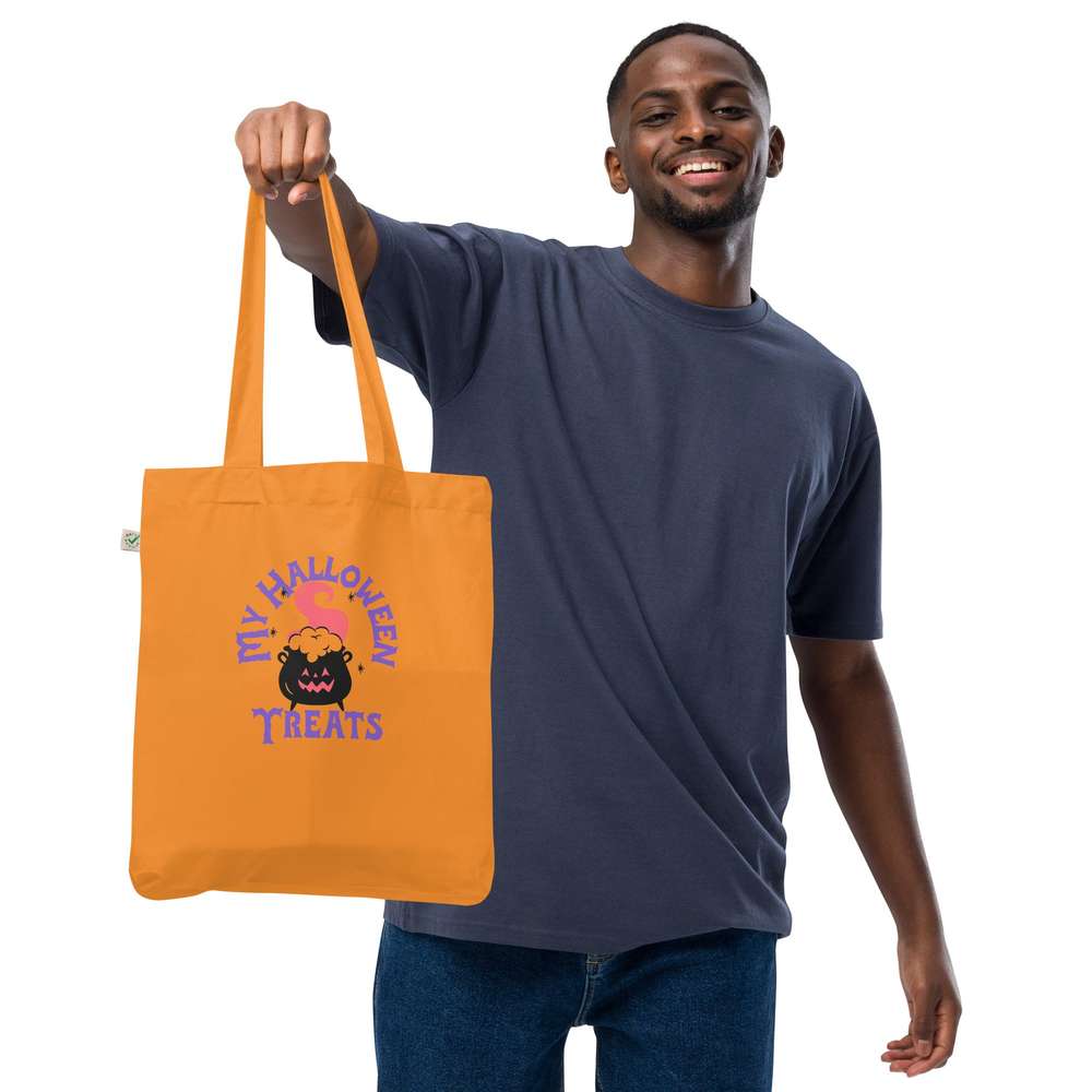 Halloween Themed Organic Fashion Tote Bag - Minihomy