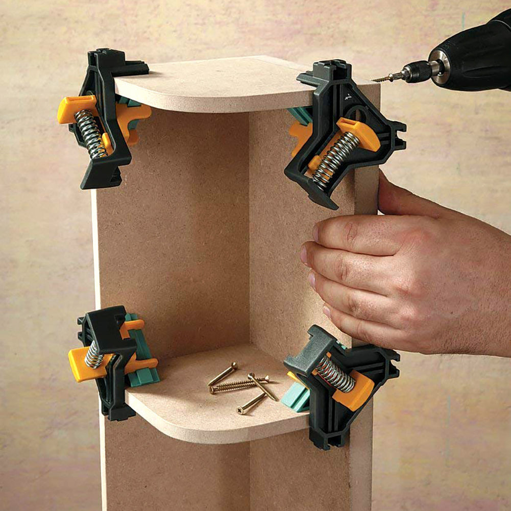 90 Degree Right Angle Clamp Fixing Clips Picture Frame Corner Clamp - Minihomy