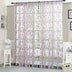 Window Tulle Curtains Bedroom Living Room Balcony Flowers Printed Tulip Sun-shading Translucent Curtain