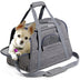 Portable Backpack With Mesh Window Airline Approved Small Pet Transport Bag Carrier For Dogs - Minihomy