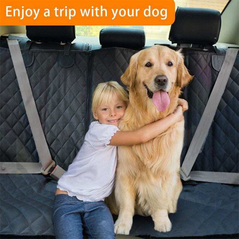 Dog Car Seat Cover Waterproof Car Rear Back Mat Pet Carrier Travel Hammock Non-slip Folding Safety Cushion Protector Pet Supply