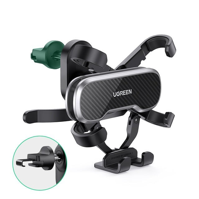 UGREEN Phone Holder for Phone in Car Air Vent Clip Mount Mobile Phone Holder GPS Stand for iPhone 13 12 Xiaomi Car Phone Holder