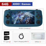 ANBERNIC RG503 RG351P Retro Video Game Console RK3326 Linux System PC Shell PS1 Game Player Portable Pocket HandheldGame Console - Minihomy